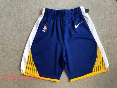 美國NBA 金州勇士隊 NIKE 嬰幼兒 兒童 籃球運動球褲 STEPHEN CURRY 正版