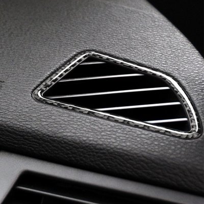 適用寶馬E70/E71/老X5X6碳纖維儀表出風口裝飾框罩改裝汽車配件貼