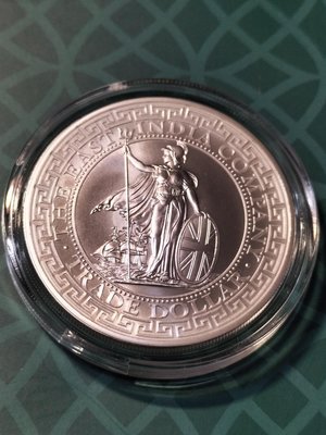 2018 1 oz St Helena Trade Dollar .999 Silver (全新, 現貨, 最後一枚)