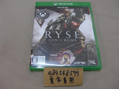 【有中文字幕】 XBOX ONE X1 羅馬之子 Ryse: Son of Rome 日版日文版 中文版 二手良品