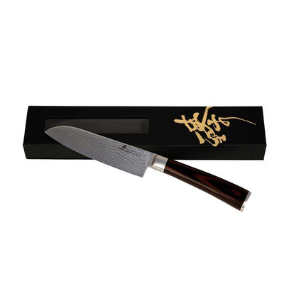【臻】料理刀具 大馬士革鋼系列-小萬用廚師刀 DLC828-2C