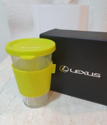 LEXUS 原廠 Glass lock 時尚生活玻璃杯x1