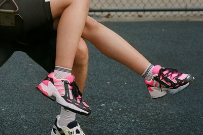 ADIDAS ORIGINALS EQT GAZELLE 黑粉紅 舒適 透氣 耐磨 網布 運動 慢跑鞋 EE5150 女