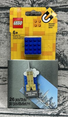 【G&amp;T】純日貨 LEGO 樂高 854030 Empire State Magnet Build 磁鐵 紐約 帝國大廈