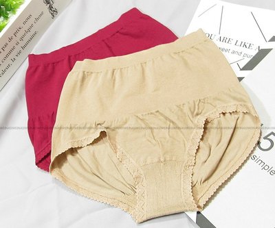 輕機能 精梳棉素材 高腰內褲 台灣製 隨機取色