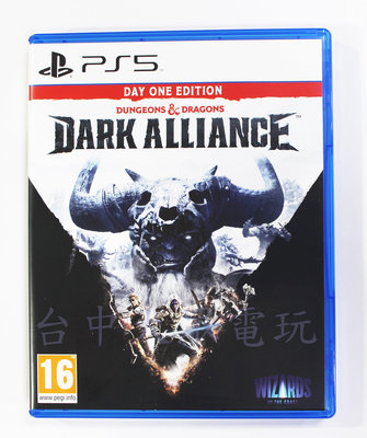 PS5 龍與地下城：黑暗聯盟 Dark Alliance (中文版)**(二手光碟約9成9新)【台中大眾電玩】