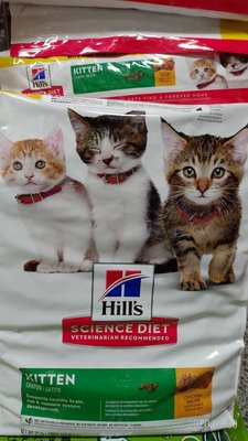 【原廠貨附發票 】美國 希爾思 HILLS 幼貓飼料. 35磅(15.9KG)( 量販包比k36便宜).
