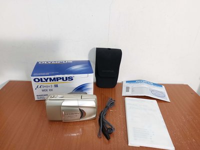 Olympus Mju III wide 100 底片相機 原廠盒裝 Lomo