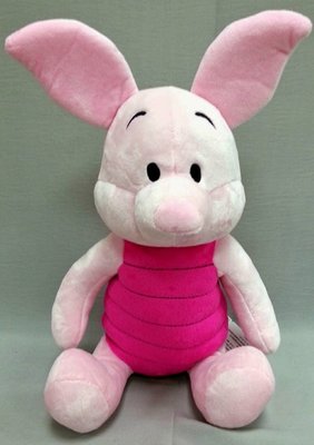 迪士尼正版  經典 小豬 Piglet 坐姿 絨毛玩偶 娃娃 禮物 小熊維尼