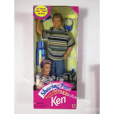 發 Barbie Shaving Fun Ken 1994 帥氣刮鬍樂趣肯娃娃CC小铺