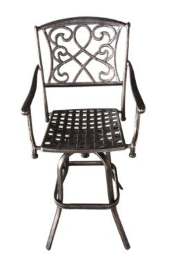╭☆雪之屋小舖☆╯鑄鋁吧檯椅/鋁合金戶外休閒桌椅C-ZB006