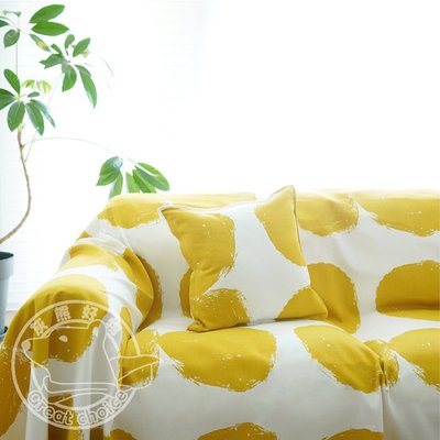 【灰熊好物】純棉肌理紋印花 萬用沙發布 沙發罩 蓋巾蓋布桌布桌巾床單 IKEA宜家風格 4SIZE 火山