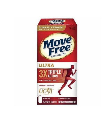 【小太陽代購】Move Free益節紅瓶 UC2 UCII 加強型迷你錠 3X關節保養 Schiff旭福台灣