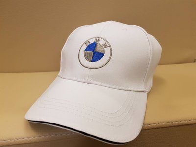 BMW原廠帽子白色 (搬家出清)