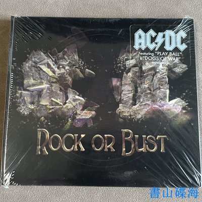 全新CD AC/DC Rock or Bust  3D封面 專輯CD