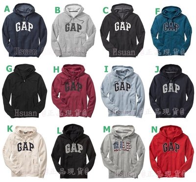 【 現貨 】美國休閒品牌 GAP 經典LOGO男生長袖外套