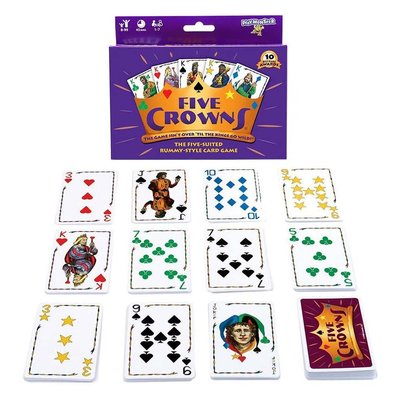 新款FIVE CROWNS 皇冠卡片集卡遊戲卡牌（規格不同價格也不同）