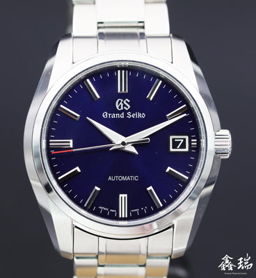 【鑫瑞鐘錶】Grand Seiko GS SBGR321 GS60週年紀念 限量2500只 藍面 不鏽鋼 40mm 自動上鍊 盒單全