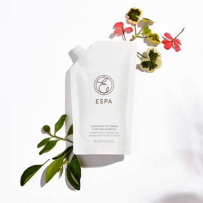 ESPA Essentials 天竺葵和苦橙葉洗髮精 補充包 400ml 英國頂級水療Spa品牌