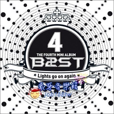 【象牙音樂】韓國人氣團體-- BEAST Mini Album Vol. 4 - Lights Go On Again