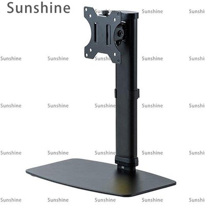 [Sunshine]桌上收納架 日本SANWA顯示器機械臂支架臂伸縮升降旋轉托架免安裝托架增高架