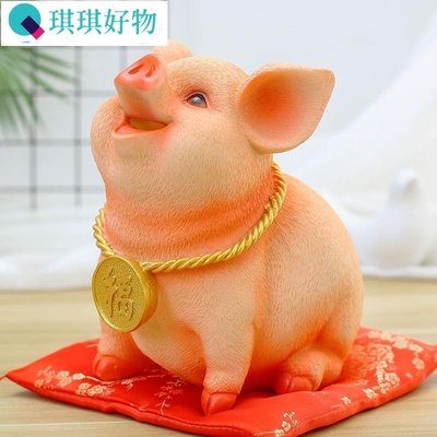 Piggy piggy bank can only get in and out of piggy小豬存錢罐只進不出儲錢~琪琪好物