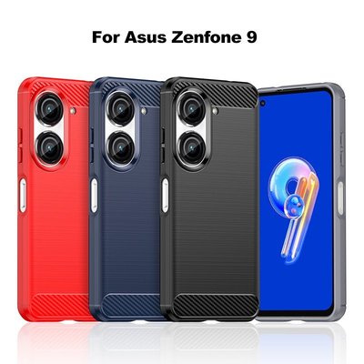 華碩 Zenfone 9 9Z 6 4 Selfie Max Pro Plus 3 Zoom M2 碳拉絲手機殼 保護套-337221106