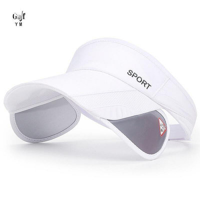 有 高爾夫球帽 韓國高爾夫帽女出口遮陽無頂加寬可調整防紫外線戶外空頂球男帽子 LT 高爾夫球帽