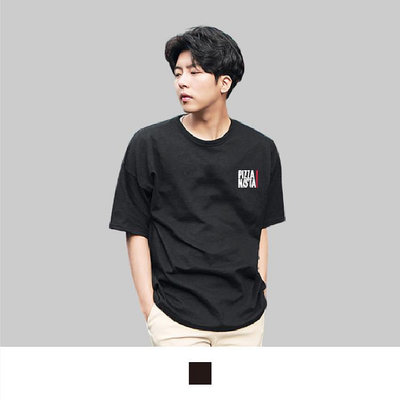 【男人幫】-韓系PIZZA NISTA短袖T恤(T5859)