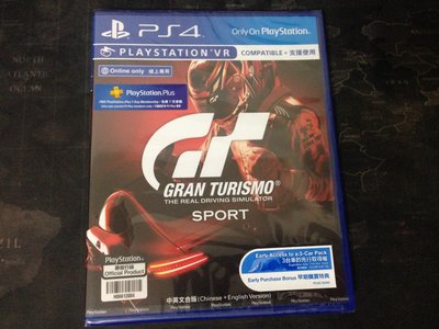 天空艾克斯 全新 PS4 跑車浪漫旅 競速 GRAN TURISMO SPORT GT SPROT 中文版