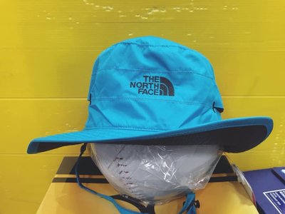 The North Face 男女 戶外 登山 旅遊 釣魚 抗UV 遮陽帽 登山帽 NF00A6R0D7R 水藍色 現貨