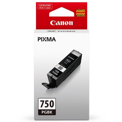 Canon PGI-750 BK 原廠黑色標準墨水匣 適用 IP7270/iX6770