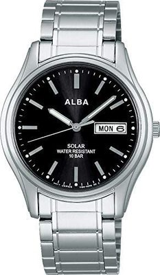 日本正版 SEIKO 精工 ALBA AEFD566 男錶 手錶 太陽能充電 日本代購