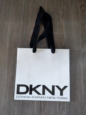 DKNY 紙袋 手提袋 購物袋 收納袋 裝飾袋 25*24*10.5公分