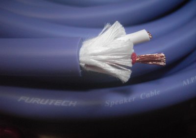 {特價} 全新原裝日本 ALPHA S-20S OCC Speaker Cable高純度無氧銅喇叭線 [一標 1米]