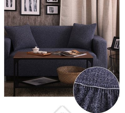 【RS Home】5色加厚針織沙發罩沙發套彈性沙發套沙發墊床墊保潔墊彈簧床折疊沙發套[3人座]