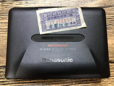 全新庫存 PANASONIC RQ-S90R 錄放卡式隨身聽 卡帶隨身聽