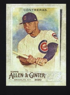 2020 Topps Allen and Ginter #168 Willson Contreras - Chicago Cubs