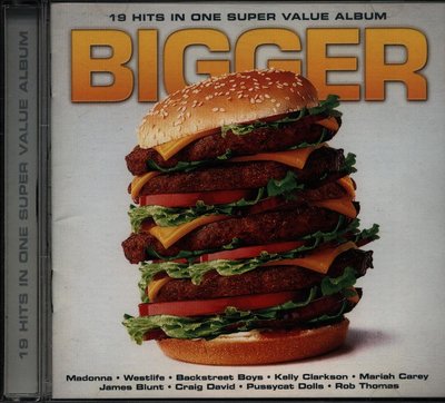 【宅急便】Bigger 合輯  Sony&BMG 唱片發行  英語音樂專輯 2006
