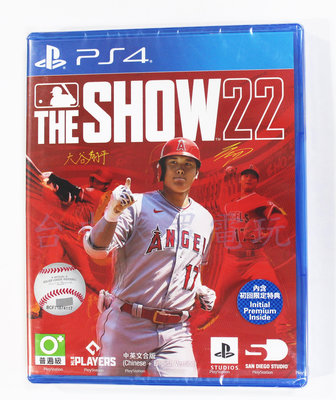 PS4 美國職棒大聯盟 22 MLB The Show 2022 大谷翔平 棒球 (英文版)(全新商品)【台中大眾電玩】