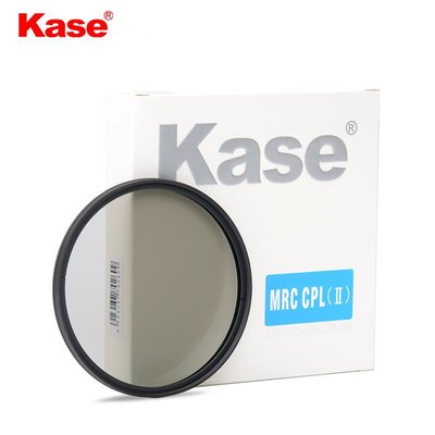 Kase卡色 cpl偏振鏡 82mm 高清多層鍍膜佳能尼康相機鏡頭偏光濾鏡