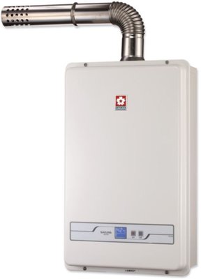 《日成》櫻花牌13L數位恆溫強制排氣熱水器 SH-1335