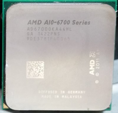 電腦水水的店~ AMD A10-6700 3.7GHz 四核心/FM2腳位/CPU $1000