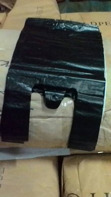 永承 專業型 黑色手提袋 檳榔攤保力達B專用袋 黑色背心袋 黑色花袋 市場袋 塑膠袋 全黑色1斤