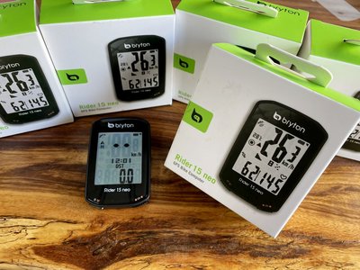 ~騎車趣~加贈延伸座 Bryton Rider 15 neo GPS自行車智慧訓練記錄器(含踏頻感測器)
