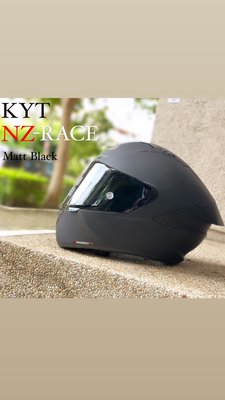 ⚠YB騎士補給⚠ KYT NZ-RACE MATT BLACK 消光黑 頂級 輕量化 贈墨片
