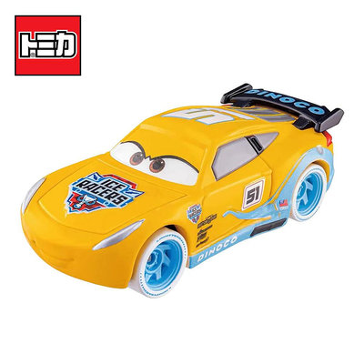 TOMICA C-25 克魯茲·拉米雷斯 冰上賽車版 玩具車 CARS 汽車總動員 多美小汽車 日本正版【227991】