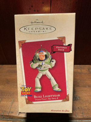 美國Hallmark 賀曼 玩具總動員 巴斯光年 迪士尼擺件