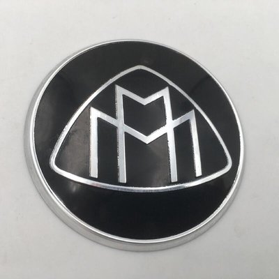 方向盤標貼 適用Maybach logo Benz新A B C E S級改裝邁巴赫向盤標 GLACE內飾貼