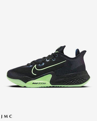 NIKE AIR ZOOM BB NXT EP 黑綠 籃球鞋 男鞋 CK5708-001【ADIDAS x NIKE】